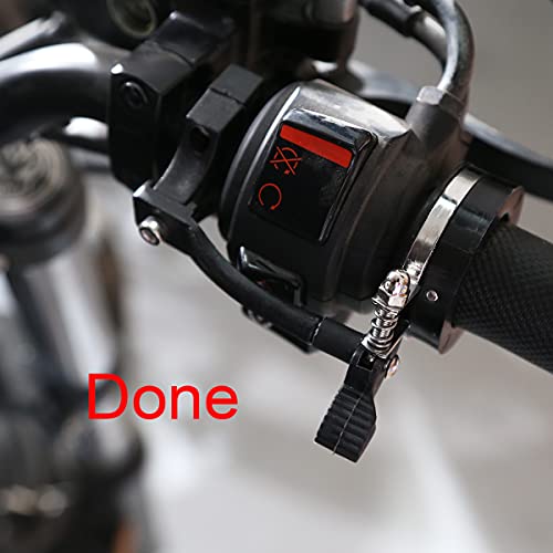 7/8Inch 22mm 1Inch 25mm Black Cruise Control Throttle Lock Kits for Universal Motorcycle