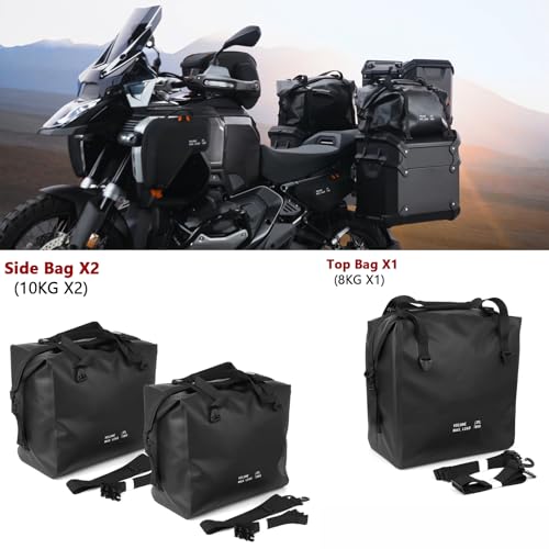 R1300GS Adventure Motorcycle Luggage Top Case Liner Storage Bag 8KG With 2 10KG Side Luggage Box Inner Bags Waterproof Aluminium Case Liner Bag Fit for BMW R1300GS ADV 2024 Accessories