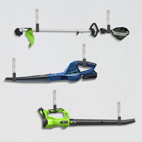AccEncyc Heavy Duty Garage Hooks, 2Pcs Stainless Steel Wall Mount Hooks, 50lb Weight Capacity, for Garden Hose, Bike, Ladder, Tool Organizer - size: Large