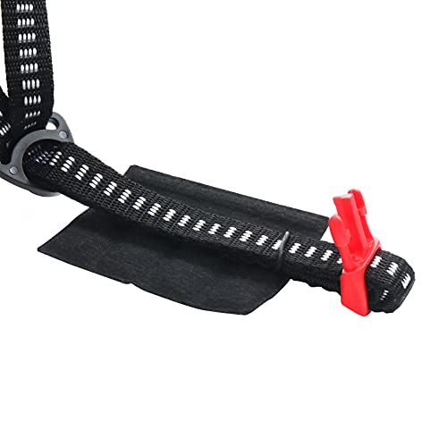 6PCS Chin Pads Foam Pad Set Strap Padding Replacements Universal Cushion Mats for Cycling Bike Bicycle Motorcycle Road Racing Riding Helmet - color: Black 6PCS