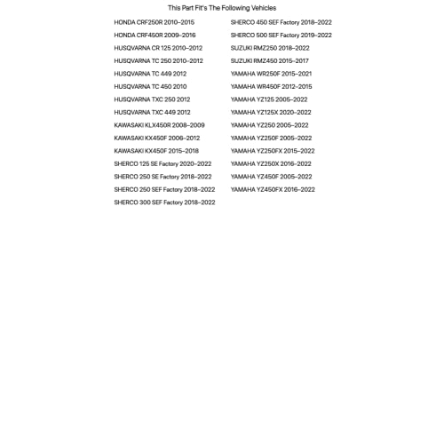 Race Tech TFCT3602 KYB Fork Compression Body Removal Tool