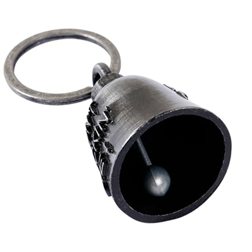 Dream Apparel Motorcycle Bell Guardian Angel Drive Away Gremlin, Biker Bell for Men Women Rider Riding, Good Luck Gift - color: Don't Fuckin' Die!