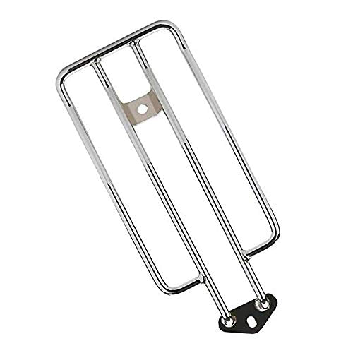 Motorcycle Rear Rack for Harley Davidson Sportster XL1200 883 1985-2003 (Chrome) - color: Chrome