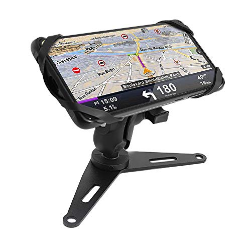 GUAIMI Motorcycle Magnetic Phone Mount Holder Original Handlebar Attachment Bracket for Ninja 400 2018-2020