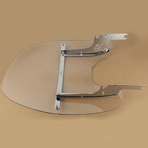 Windshield Windscreen for Harley, SLMOTO Clear Motorcycle Windshield Windscreen Fit for Harley Davidson Road King Classic 1998-2020