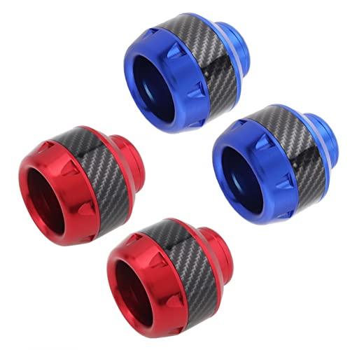 Windance Front Rear Fork Frame Sliders Wheel Crash Protector Falling Protection Universal for Motorcycles Motorbikes Moped Scooters (Blue)
