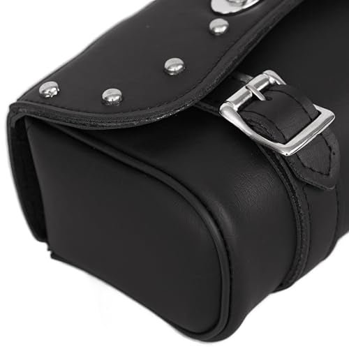 Daniel Smart Two Strap Tool Bag with Stud Design -Waterproof and Durable Premium Synthetic Leather with Stunning Twist and Pin Buckle Lock - style: Ds5602s-fbm