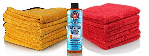 Chemical Guys CWS_201_64 Microfiber Cleaning Cloth & Car Wash Towel Concentrated Cleaning Detergent, 64 fl oz (Half Gallon), Orange Scent - size: 64 Fl Oz (Pack of 1)