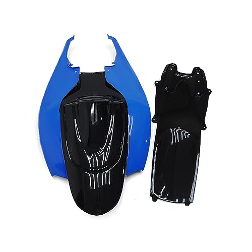 FLPRO ABS Plastic Fairing Kit Compatible for Suzuki 06 07 GSXR600 GSXR750 K6 2006 2007 GSX-R600 GSX-R750 Fairings Injection Motorcycle Bodywork Gloss Blue Black Body Kits - color: Gloss Blue Black-3