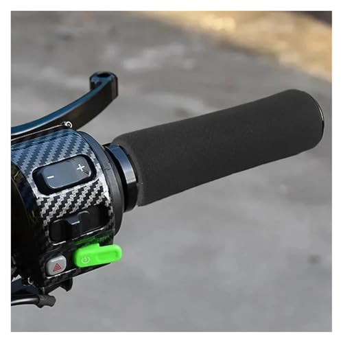 Foam Anti-Slip Handle Levers Compatible with Most Motorcycles Handlebar Cover Anti Vibration Comfort Grip Sleeve - color: 4pcs