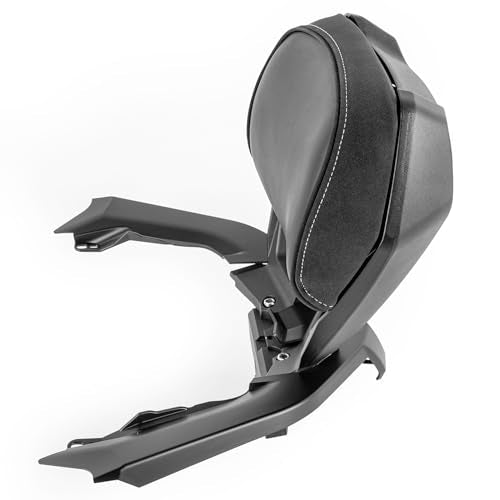 Motorcycle Detachable Low Backrest Quick Release Sissy Bar Compatible with XMAX300 X-MAX XMAX 125 300 2023 2024 Rear Passenger Seat Back Rest Pad