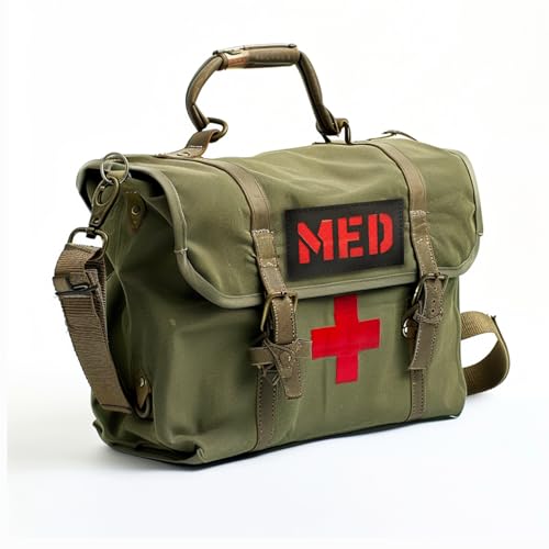 Reflective MED Patches,Medical Red Cross Morale Hook and Loop Badge First Aid Patches for IFAK Trauma Pouch, EMT, EMS, EDC Bag/2Pcs - color: MED