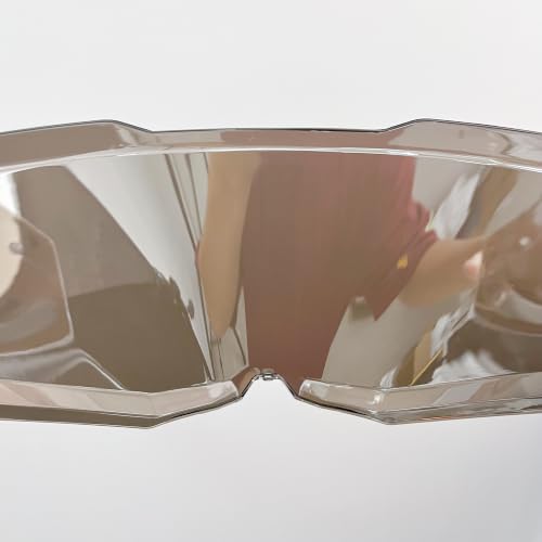 Blaze 2 Helmet Visor Replacement.Blaze 2 Outer Face Shield UV Protection Compatible with Blaze 2,Pioneer 2,MX702 (Revo Clear Silver-Day&Night Use) - color: Revo Clear Silver-day&night Use