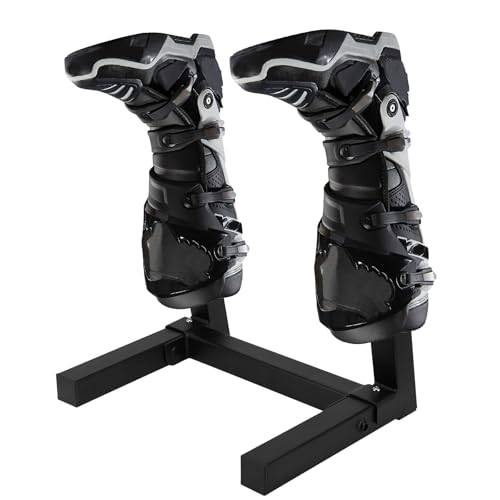 Compatible with Motorcycle Boot Cleaning Stand Dirt Pit Bike ATV Boots Rack Wash Drying Shoe Holder
