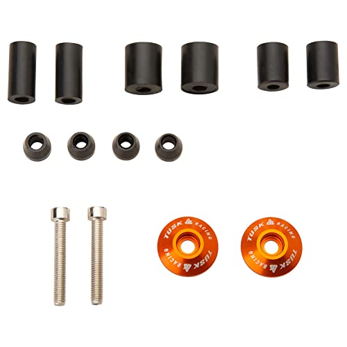 Tusk Bar Ends (Orange) - color: Orange