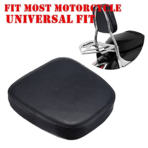 Universal Motorcycle Passenger Sissy Bar Backrest Cusion Pad for Harley Chopper Sportster Dyna Softail Chopper Bobber (#04) - color: #04