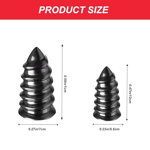 Tire Repair Rubber Nails Kit, 2026 Upgrade Screw in Tire Repair Plugs Fast Self Service Tire Repair Tools, Tire Repair Rubber Nail for Car Truck, Tractor Tire, Motorcycle (20 Pcs) - color: 20 Pcs
