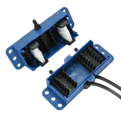 Universal Motorcycle Chain Cleaning Tool Chain Lube Brush Kit,Rust Prevention and Noise Reduction for Mountain Bikes - color: Blue