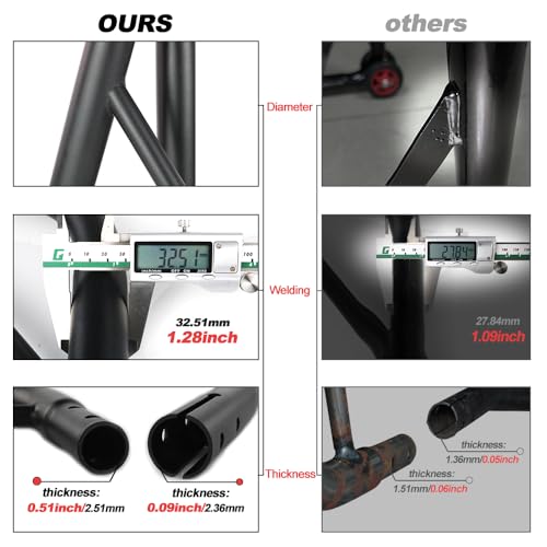 Xitomer 53.4mm Pin Universal Motorcycle Stand Motorcycle Single Side Swingarm Rear Lift Single-Sided Swingarm Lift Stand Fit for R1200GS R1200GS ADVENTURE R1200R HP2 Sport