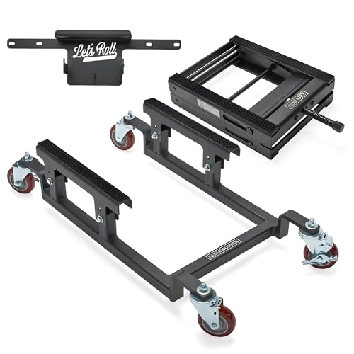 Dolly, Apexx Pro Lift Jack, & Wall Rack - style: Apexx w/ Wall Rack
