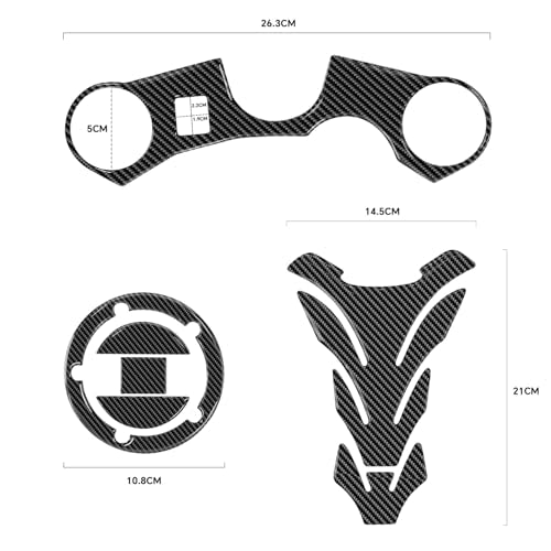 3D Motorcycle Tank Pad Gas Tank Protector For GSXR 600 GSXR 750 GSX-R750 GSXR 1000 GSX-R1000 K6 K7 K8 K9 L1 2006-2017 3D Anti Slip Tank Pad Protectors - size: For GSXR