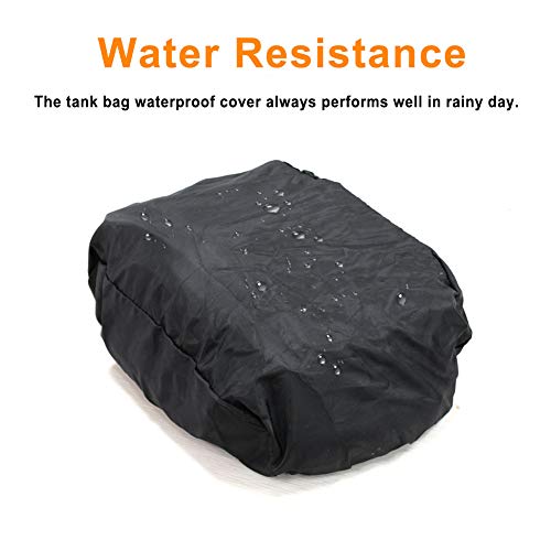 Dracarys Motorcycle Tank Bag Oxford Saddle Black Motorbike Bag - Strong Magnetic Bag for Honda Yamaha Suzuki Kawasaki Harley - size: 10Liter