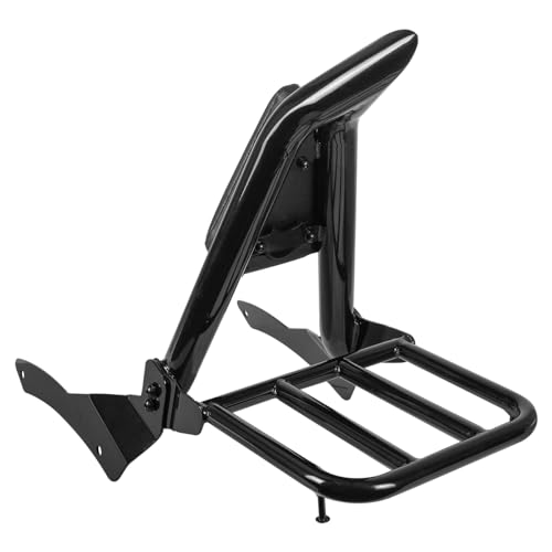 Detachable Passenger Backrest Sissy Bar with Luggage Rack Compatible with for 1998-2018 Yamaha Vstar 400 650 Dragstar 400 650 Classic Rear Sissy Bar Backrest - size: 1998-2018 Classic