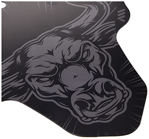 All Mountain Style Front Mudguard – Protects You and Your Bike from Waste and Dirt, Bull/Grey, One Size - color: Bull/Grey