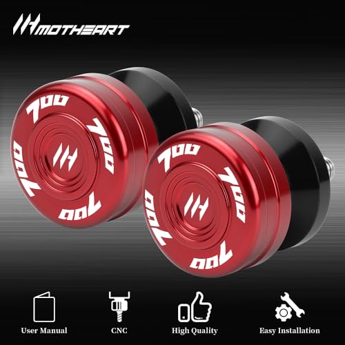 Motorcycle Swingarm Spools Slider -M6 For Tenere 700 (T7) (XTZ700) 2019-2025 CNC Aluminum Paddock Stand Bobbins Protects Rear Swingarm tenere 700 (t7) Accessories (Red) - color: Red
