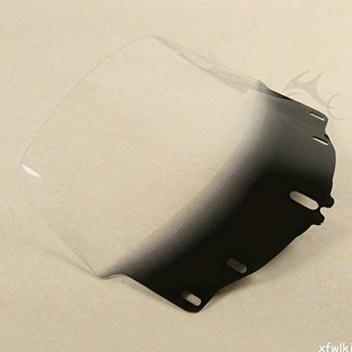 Green-L Motorcycle PMMA Clear Windshield Windscreen Fit for Honda Goldwing GL1800 2001-2017 - color: Style B