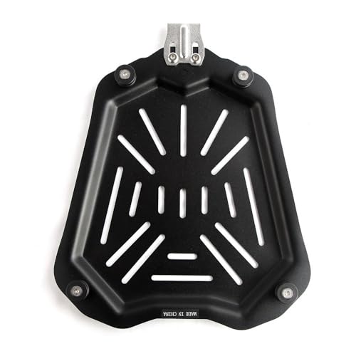 Motorcycle Rear Luggage Rack Motorcycle Rear Luggage Box Bracket Plate Trunk Boot Quick Release Base Shelf Holder Toolbox Carrier - color: 55L Iron