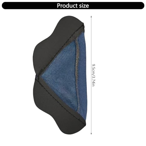 Universally Fit Motorcycle Helmets Chin Curtain with Windproof Mesh and Breathable Nose Guard for Enhanced Ventilation