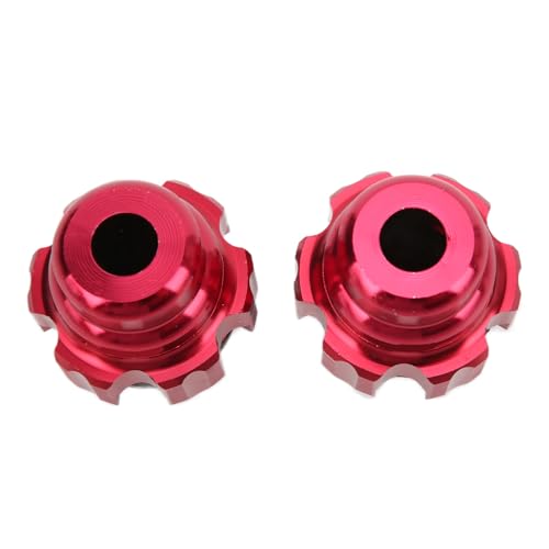 KIMISS 2pcs Wheel Fork Frame Sliders for Motorcycle, CNC Aluminum Alloy Crash Protection, Universal Fit Axle Protector, Fork & Wheel Guard