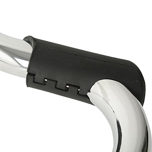 SLMOTO 1 1/4" Highway Engine Guard Crash Bar Mustache Highway Engine Guard Crash Bar Fit for Harley Sportster XL883 1200 XL XR 2004-2021; Iron 883 72 Forty Eight 2009-2021 - color: Chrome