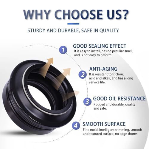 Motorcycle Fork & Dust Seal For Suzuki DR-Z400 SM SuperMotard 400 DRZ400 DRZ DR-Z 400 47x58x11 Front Fork Suspension Damper Dust Cover