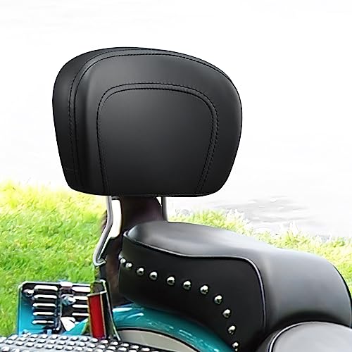 TCMT Passenger Detachable Backrest Pad Fits For Harley Touring CVO Road Glide Road King Street Glide Electra Glide Ultra Classic 1997-2025 (Style B) - color: Style B