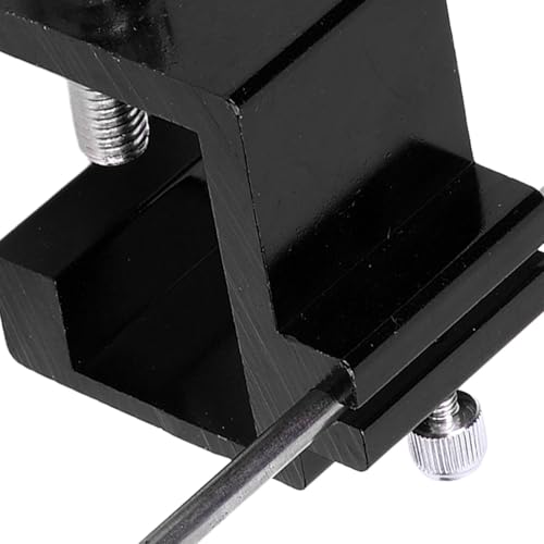 Keenso Motorcycle Chain Alignment Tool, Aluminum Alloy, Accurate Chain Adjustments, Universal for Motorcycles and ATVs (Black) - color: Black