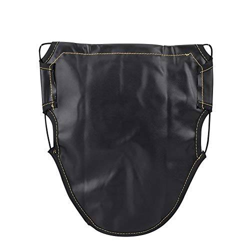 KIMISS Motorcycle Under Seat Bag, PU Leather Motorcycle Scooter Under Seat Storage Pouch Bag Organizer