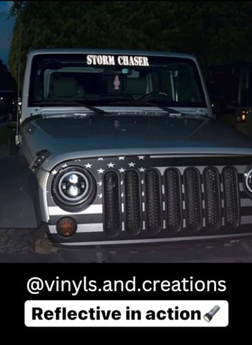 Custom High Grade Reflective Vinyl Lettering Decals, Size Font & Color Options