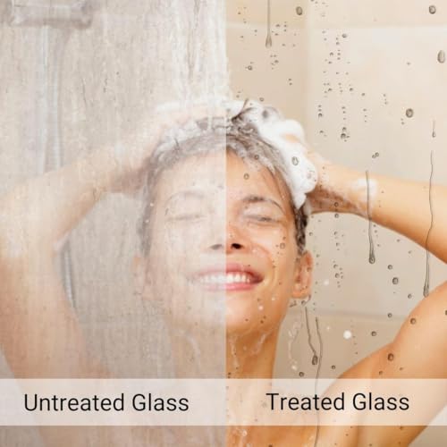 EnduroShield Glass Treatment Kit - Advanced Protection for Glass Surfaces - Repels Soap Scum, Grime & Dirt Without Harsh Chemicals - 8.4 fl oz - size: 8.4 Fl Oz (Pack of 1)