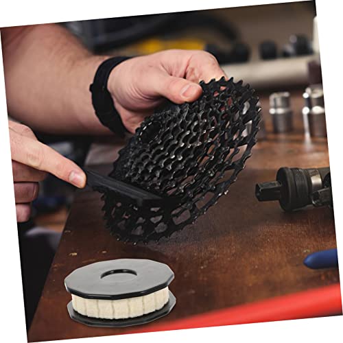 Bicycle Oiler Mountain Cycle Oiler Brake Portable Finish Line Dry Bike Chain Tensioner Automatic Oiler - color: Black