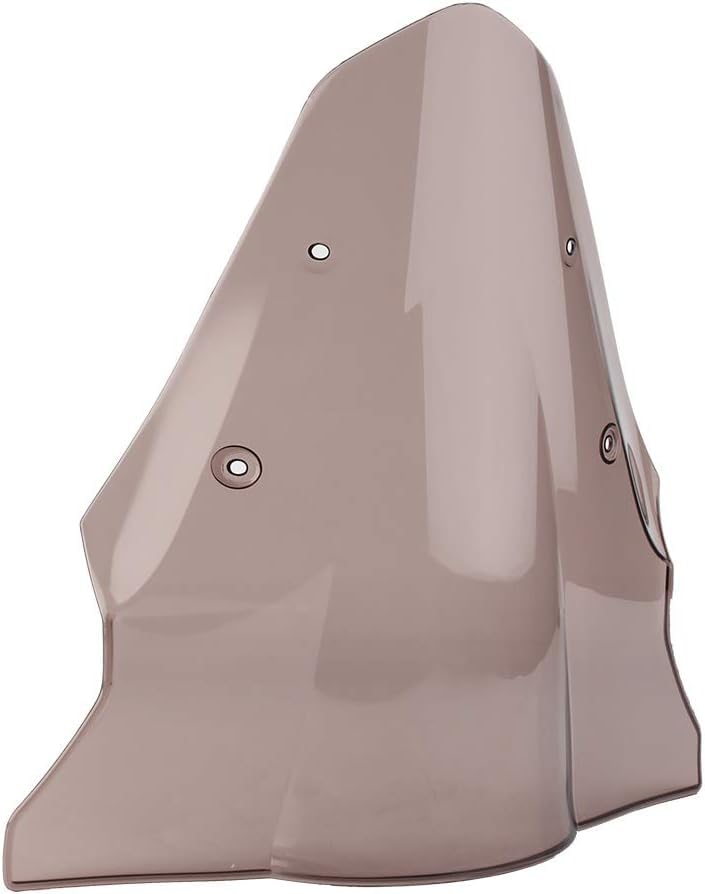 Motorcycle Windshield Windscreen Screen Double Bubble ABS Compatible for Kawasaki Ninja 650 ER-6F ER650F 2012-2016 Brown - size: Brown