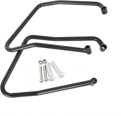 TDZ 2004-2016 Saddlebag Support Brackets for Harley Sportster XL883 XL1200,Black