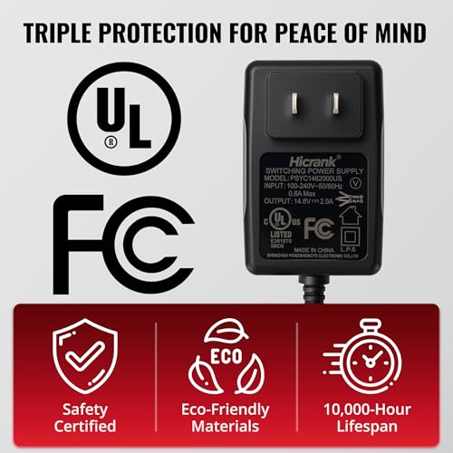 14.6V, 2A Battery Charger for 12V LiFePO4 Motocycle Battery, with Dual Alligator Clips Connector - size: HC-Charger-2A