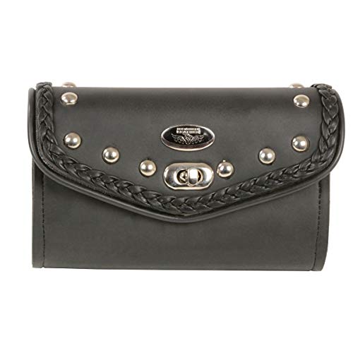 SH49908 Black Small PVC Windshield Bag