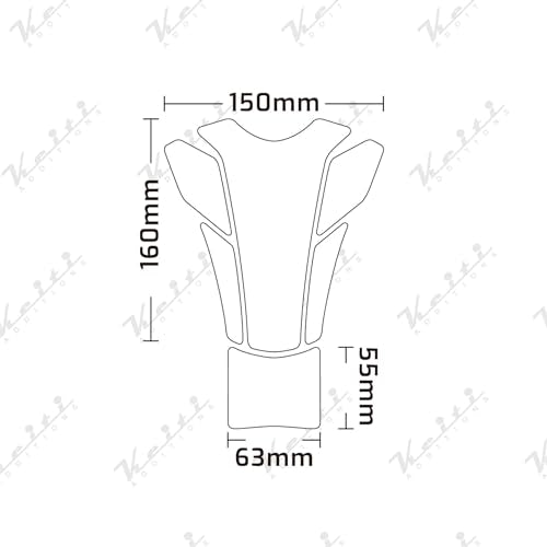 Keiti Motorcycle Tank Pad Joker KT8550