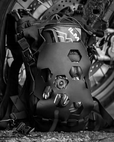 ILM Motorcycle Adventure Backpack Dirt Bike Portable Waterproof Bag for Men Women Dual Sport ATV Hiking BP02