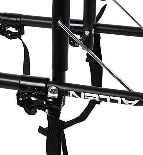 Allen Deluxe 3-Bike Trunk Mount Rack, Blk/ Silver - size: 3-Bike