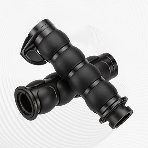 Motorcycle Hand Grips 1 Inch 25MM Handlebar Grip Throttle Non-Slip Universal Compatible with Harley Davidson Dyna Sportster 883 Road King Electra Glide Street Glide - color: Black-A