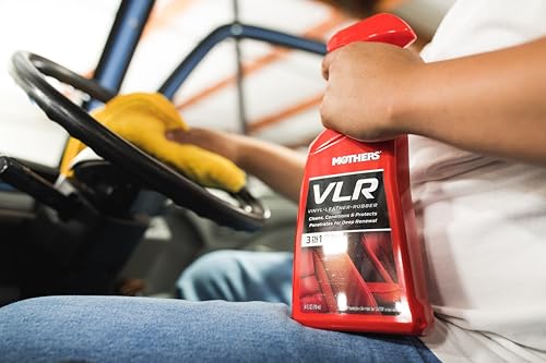 Mothers VLR Vinyl-Leather-Rubber Care, 24 oz. — Cleans, Conditions & Protects In One Step – pH Balanced Formula with Neatsfoot Oil & Lanolin To Protect Against Drying, Fading & Cracking (06524) - size: 24 oz.